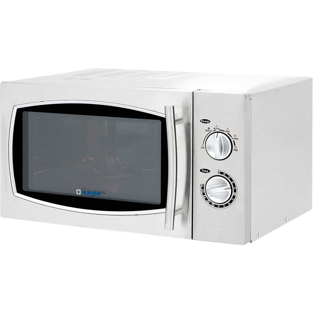Produktabbildung: Stalgast Mikrowelle, 900 Watt, Abmessung 483 x 420 x 281 mm (BxTxH)