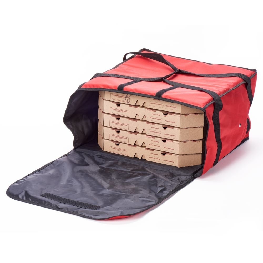 Produktabbildung Nr. 5: Stalgast Pizza Transporttasche, Frontlader, allseitig isoliert, 500x500x300 mm
