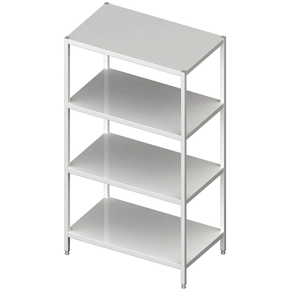Produktabbildung: Stalgast Regal mit glatten Böden, 600x400x1800 mm, Selbstmontage