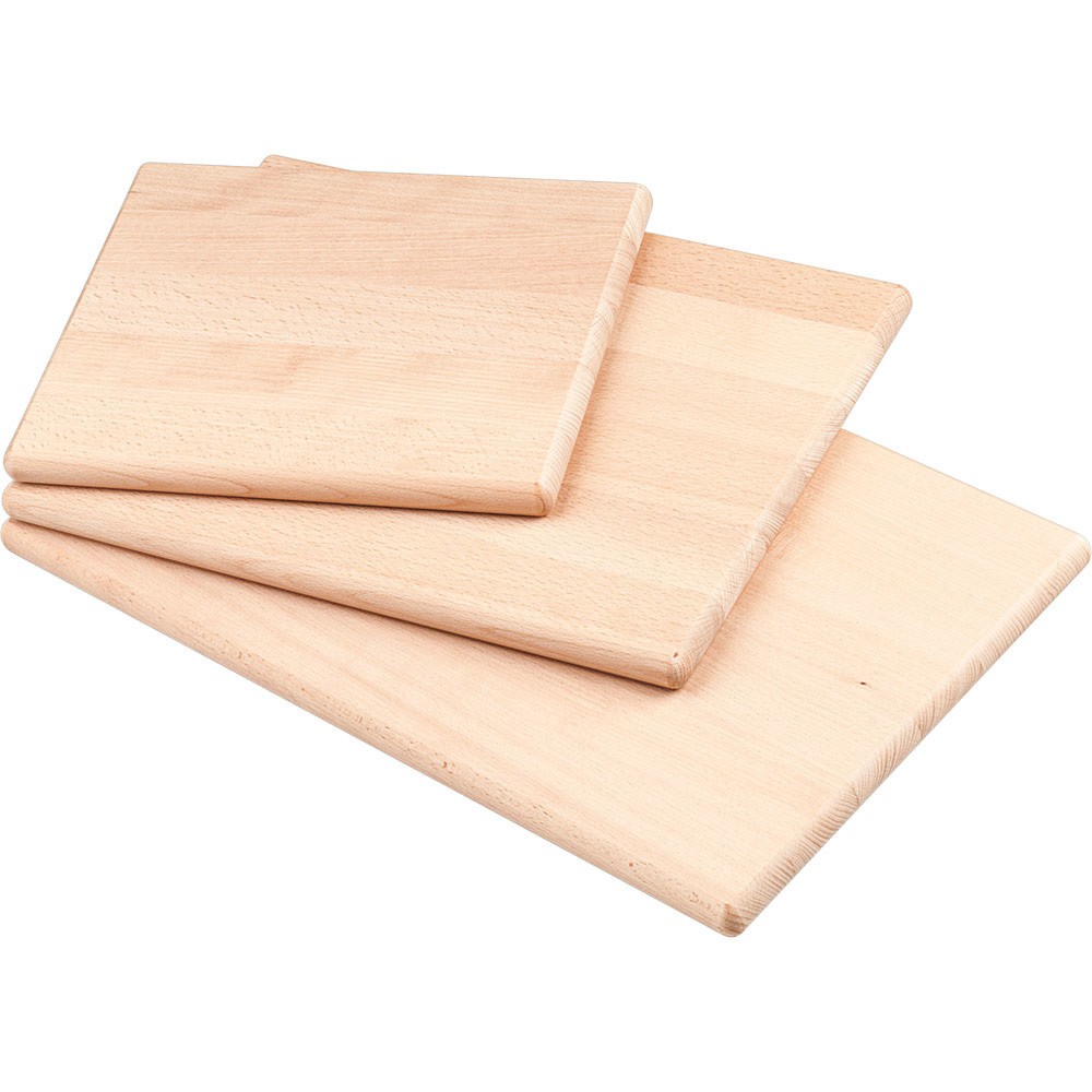 Produktabbildung: Stalgast Schneidbrett aus Holz, 300 x 250 x 20 mm (BxTxH)