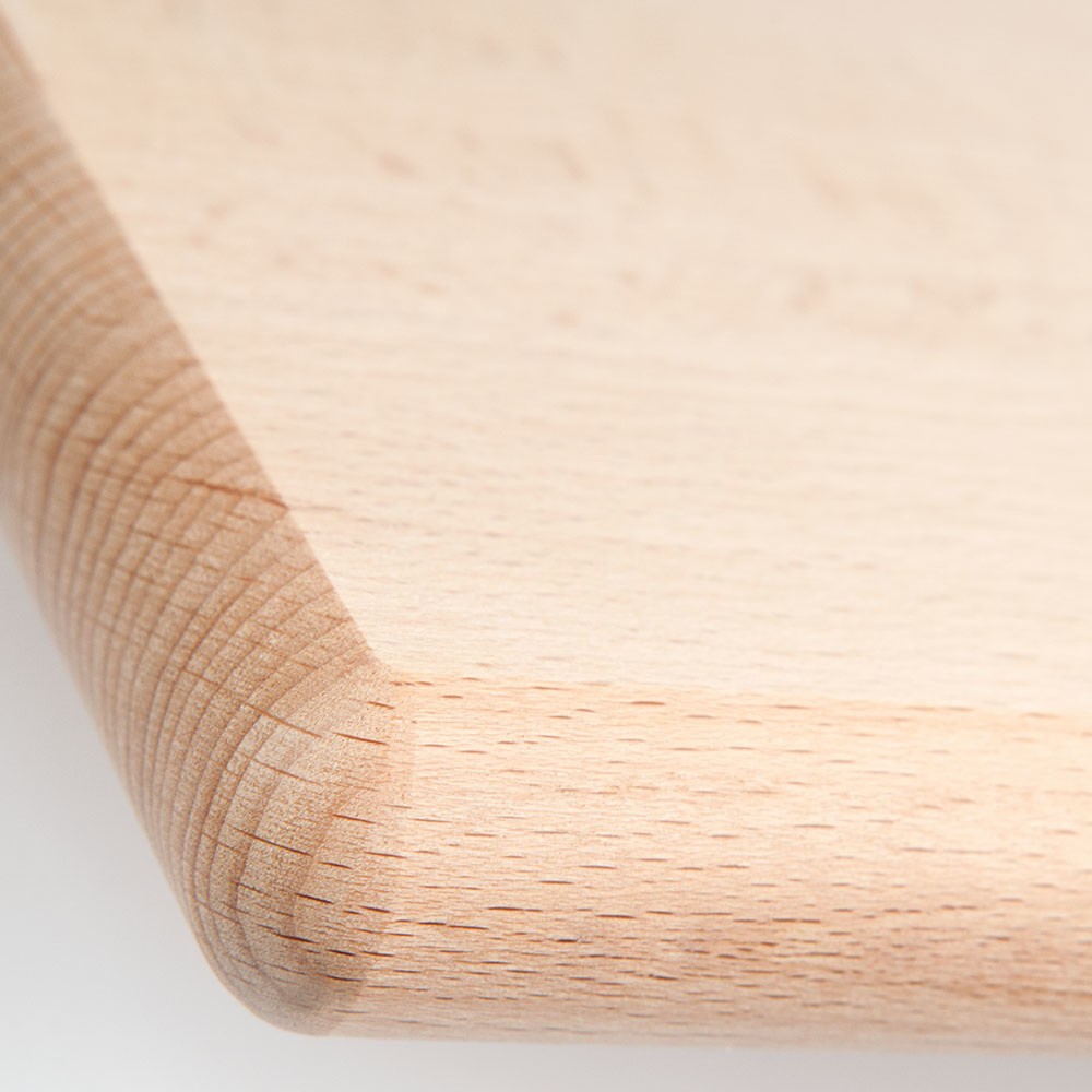 Produktabbildung Nr. 4: Stalgast Schneidbrett aus Holz, 300 x 250 x 20 mm (BxTxH)