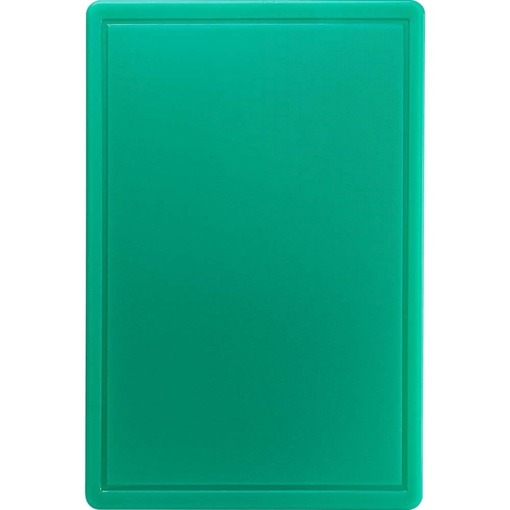 Illustration du produit: Stalgast Schneidbrett, HACCP, Farbe grün, 600 x 400 x 18 mm (BxTxH)