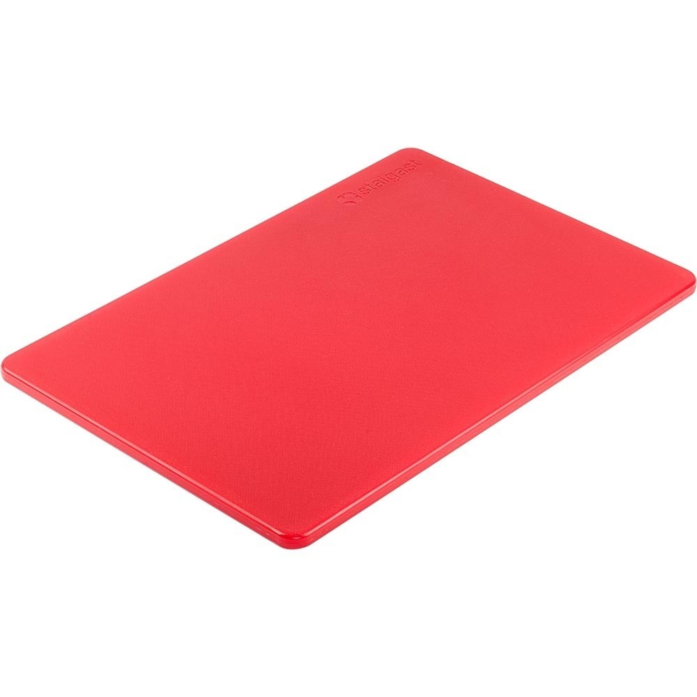 Produktabbildung: Stalgast Schneidbrett, HACCP, Farbe rot, 450 x 300 x 13 mm (BxTxH)