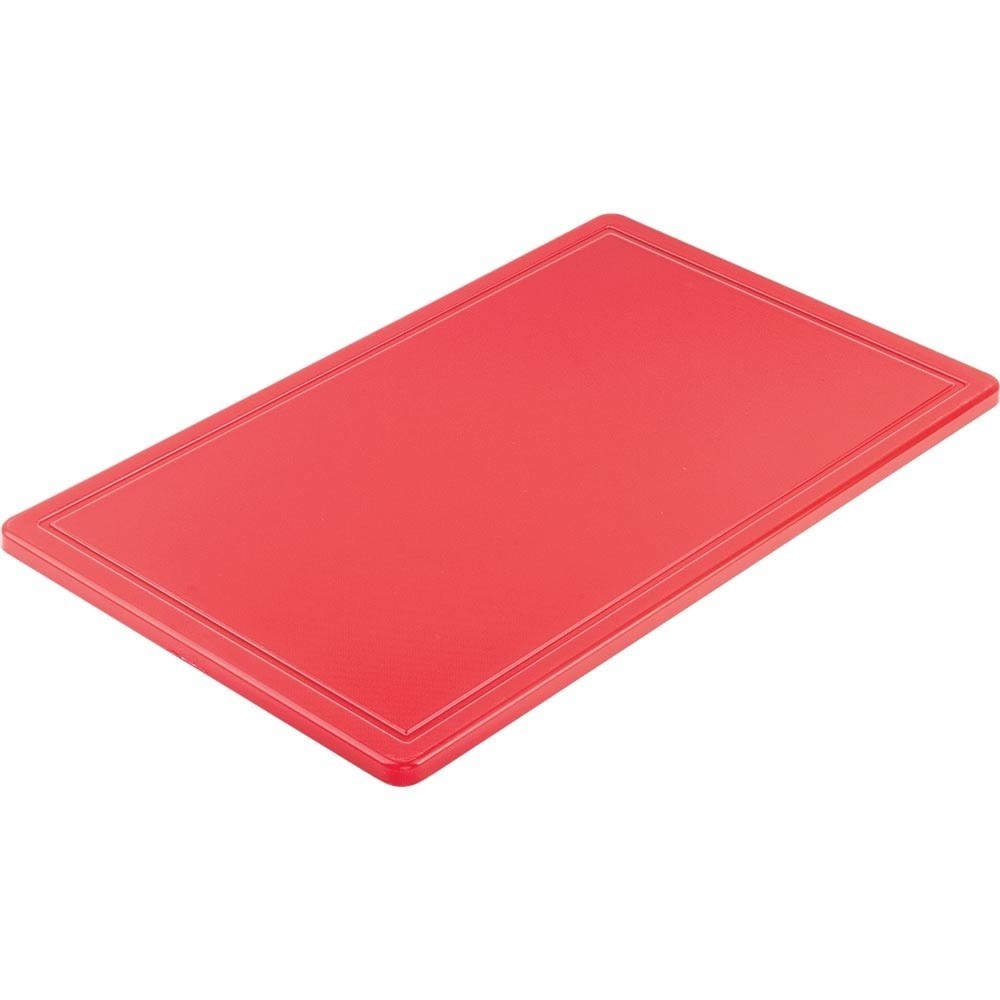 Illustration du produit: Stalgast Schneidbrett, HACCP, Farbe rot, GN1/1, Stärke 15 mm