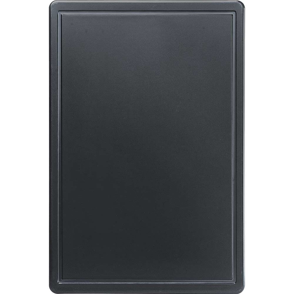 Illustration du produit: Stalgast Schneidbrett, HACCP, Farbe schwarz, 600 x 400 x 18 mm (BxTxH)