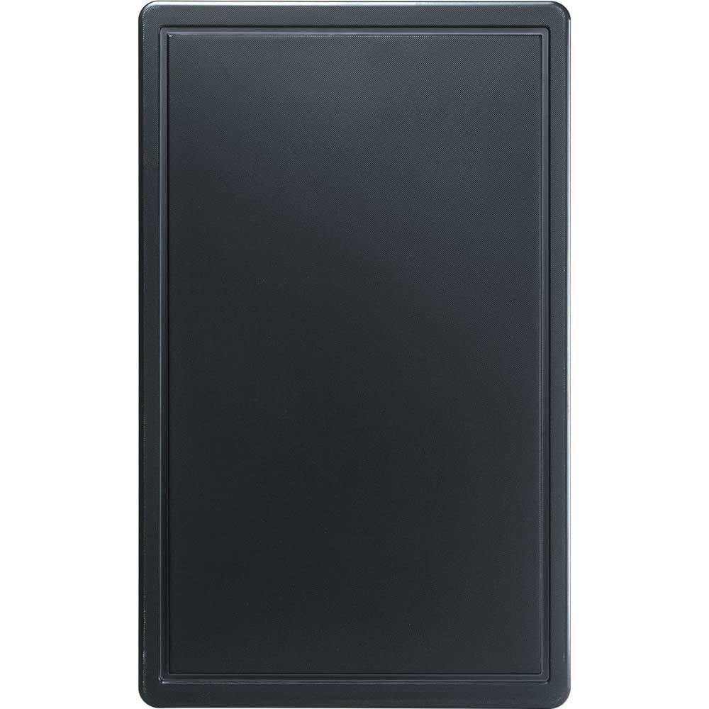 Illustration du produit: Stalgast Schneidbrett, HACCP, Farbe schwarz, GN1/1, Stärke 15 mm