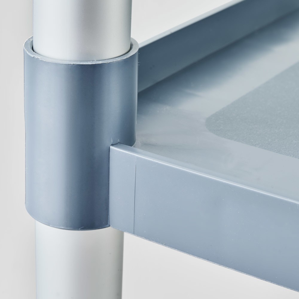 Produktabbildung Nr. 5: Stalgast Servierwagen aus Kunststoff, mit drei Borden, 860 x 425 x 910 mm (BxTxH)