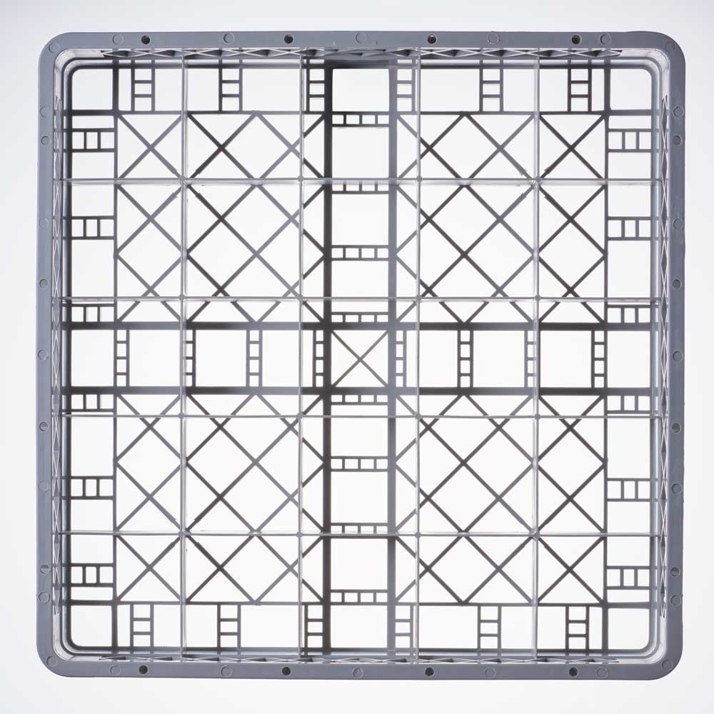 Produktabbildung Nr. 4: Stalgast Spülkorb für Gläser und Tassen 25 Fächer 500 x 500 mm