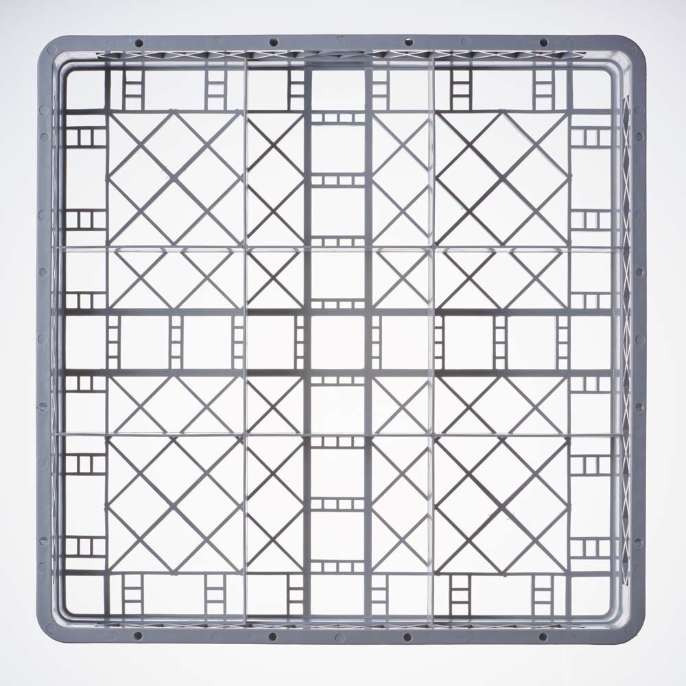 Produktabbildung Nr. 3: Stalgast Spülkorb für Gläser und Tassen 9 Fächer 500 x 500 mm