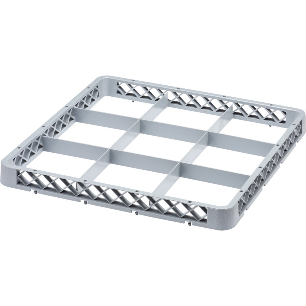 Produktabbildung Nr. 6: Stalgast Spülkorb für Gläser und Tassen 9 Fächer 500 x 500 mm