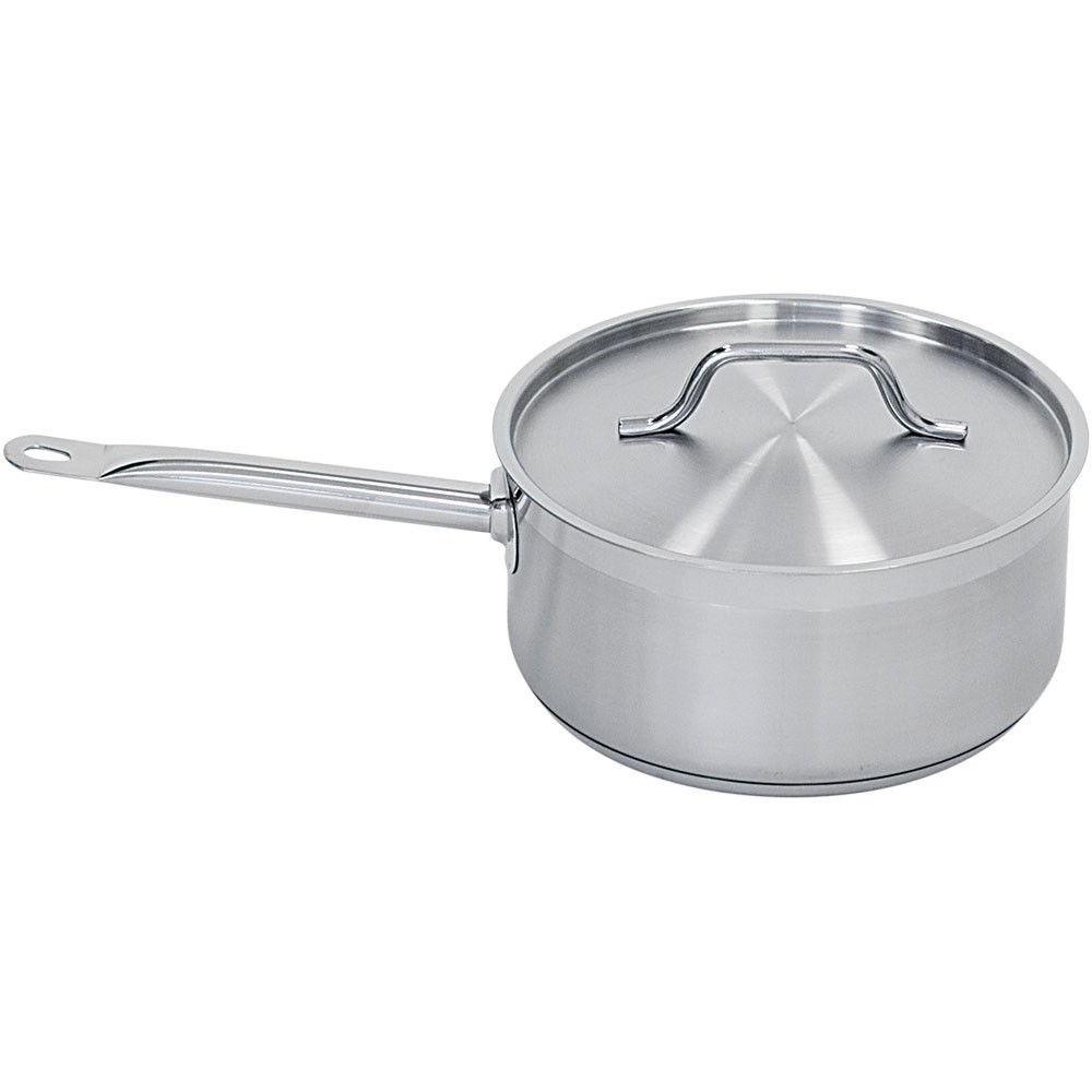 Illustration du produit: Stalgast Stielkasserolle mit Deckel, Ø 160 mm, Höhe 95 mm, 1,9 Liter