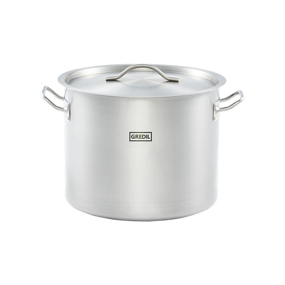 Produktabbildung: Stalgast Suppentopf hohe Form Serie ECO Ø 320 mm (260 mm Höhe), inkl. Deckel