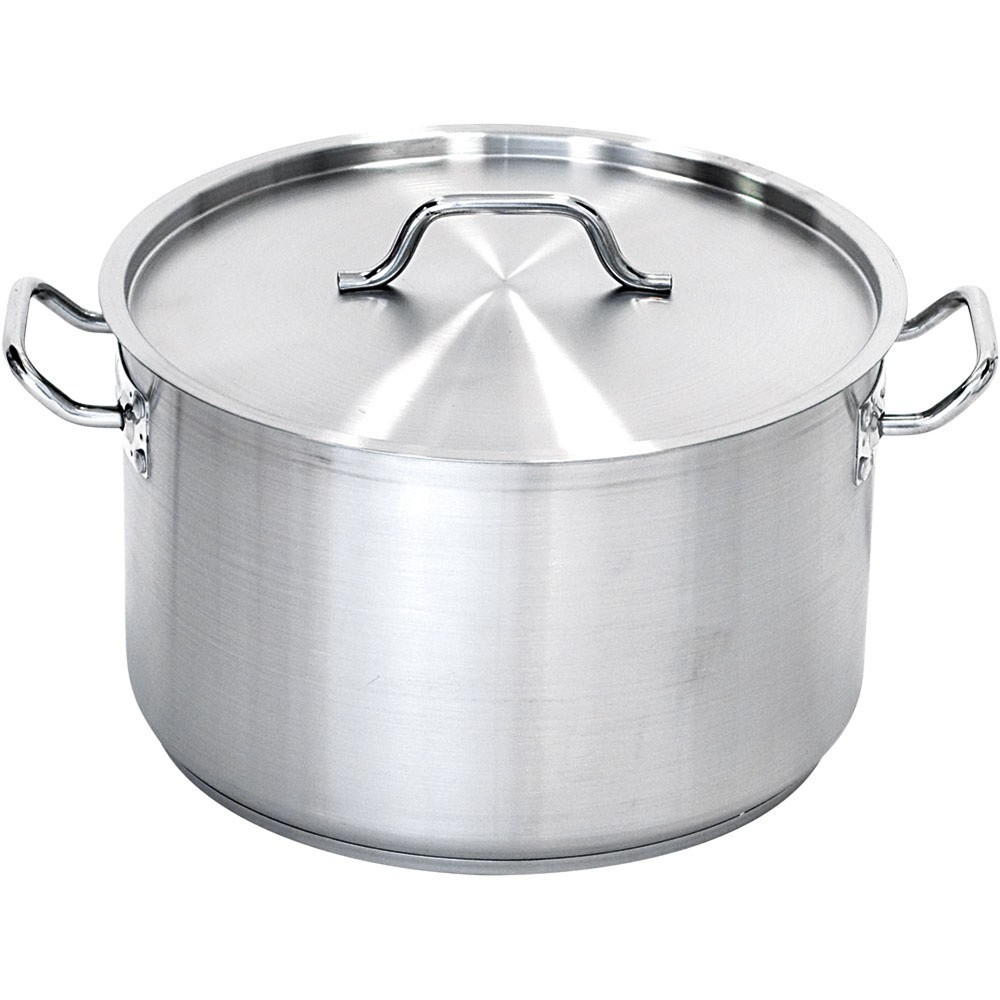Produktabbildung: Stalgast Suppentopf mittelhohe Form, mit Deckel, Ø 200 mm, Höhe 140 mm, 4,4 Liter