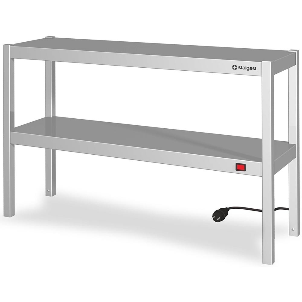 Produktabbildung Nr. 2: Stalgast Wärmebrücke 2-etagig 1000x400x700 mm mit Keramik-Infrarot-Strahlern