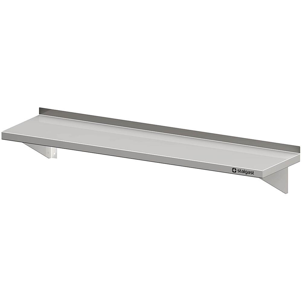 Produktabbildung: Stalgast Wandbord mit Konsolen, 800x300x170 mm, verschweisst