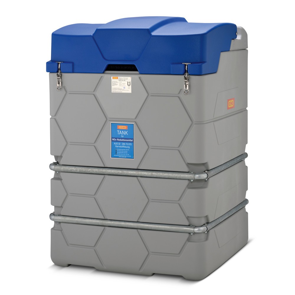 Produktabbildung Nr. 1: Station ravitailleuse CEMO CUBE pour AdBlue®, 1 500 l, Outdoor Premium