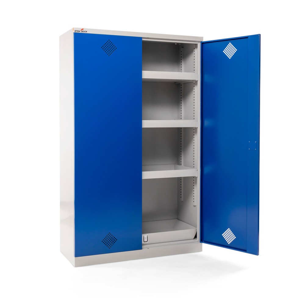 Produktabbildung Nr. 10: Steinbock® Armoire à produits chimiques et toxiques, 4 cuves, HxlxP 1 950 x 1 200 x 500 mm