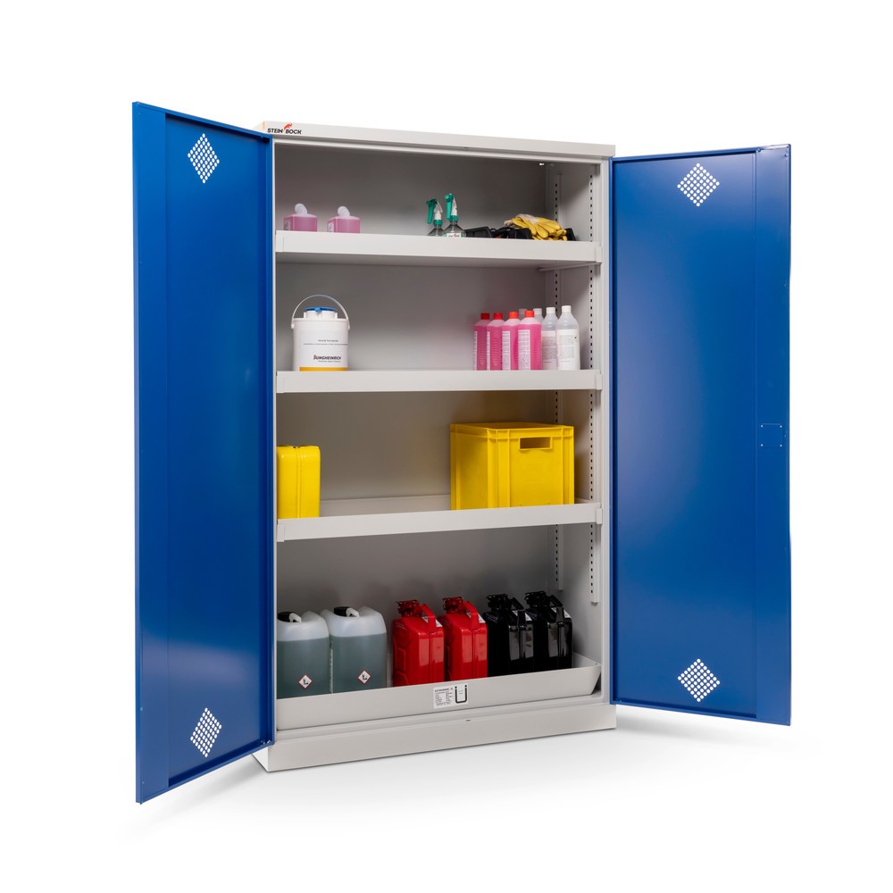 Produktabbildung Nr. 12: Steinbock® Armoire à produits chimiques et toxiques, 4 cuves, HxlxP 1 950 x 1 200 x 500 mm