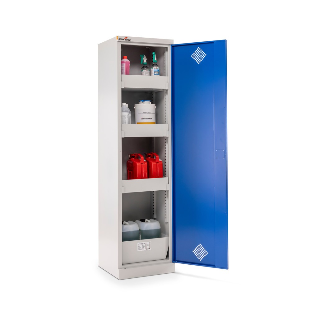 Produktabbildung Nr. 6: Steinbock® Armoire à produits chimiques et toxiques, 4 cuves, HxlxP 1 950 x 500 x 500 mm