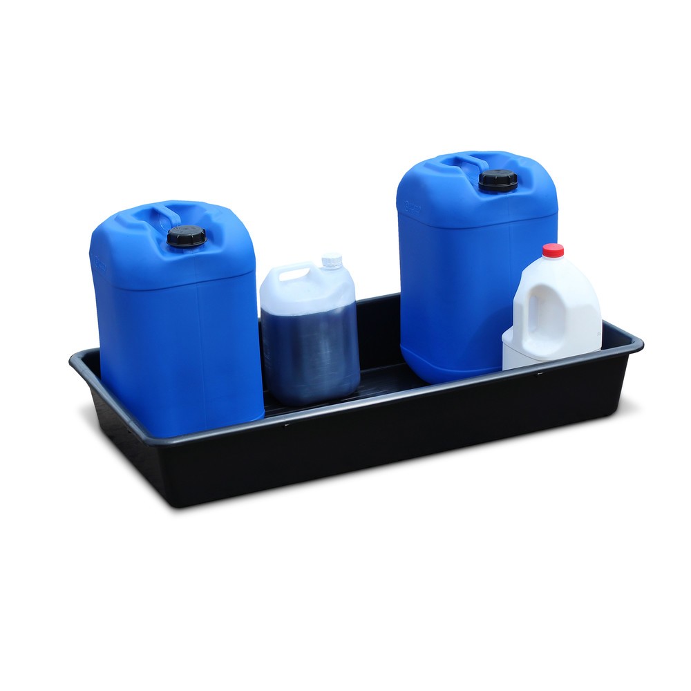Produktabbildung Nr. 3: Steinbock® Bac de rétention pour petits contenants en PE, contenance 64,5 l