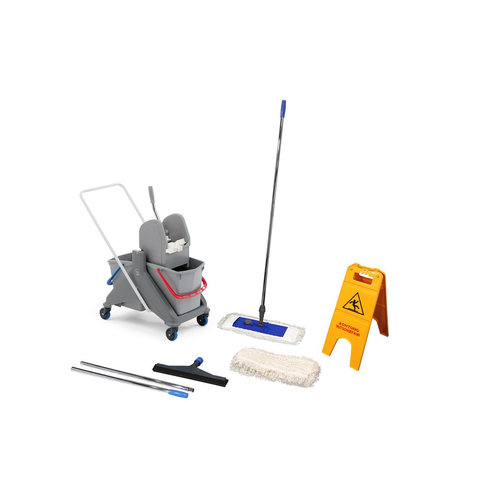 Illustration du produit: Steinbock® Chariot de nettoyage DoubleClean Pro, nettoyage des sols