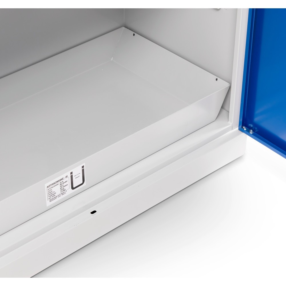 Produktabbildung Nr. 3: Steinbock® Chemikalien- und Giftschrank, 2 Wannen, HxBxT 1.000 x 950 x 500 mm