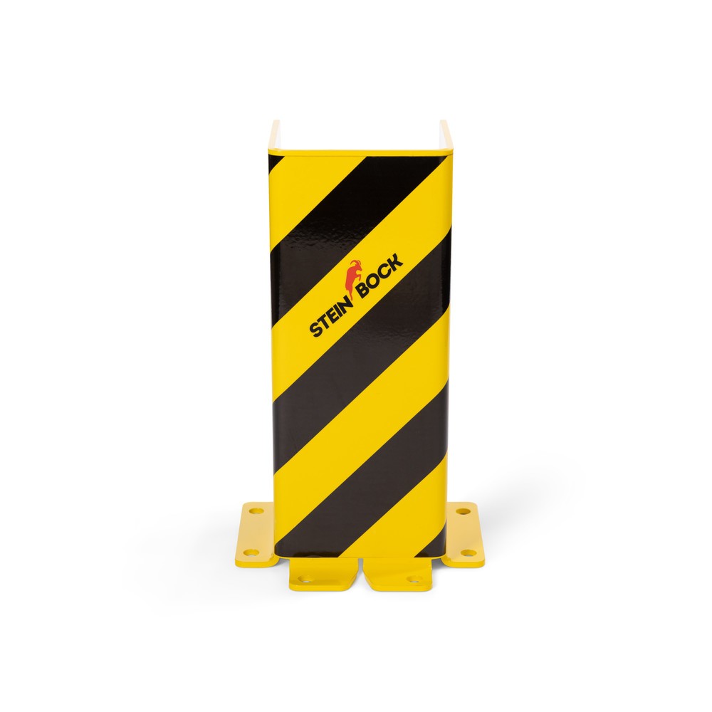 Illustration du produit: Coin de protection en acier Steinbock® SAW-1, profilé en U, épaisseur 6 mm, hauteur 400 mm