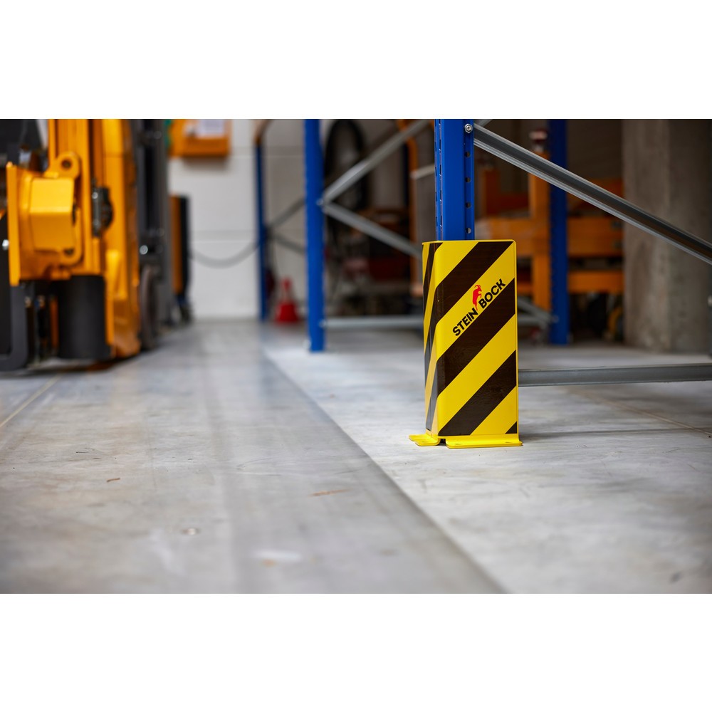 Produktabbildung Nr. 10: Coin de protection en acier Steinbock® SAW-1, profilé en U, épaisseur 6 mm, hauteur 400 mm