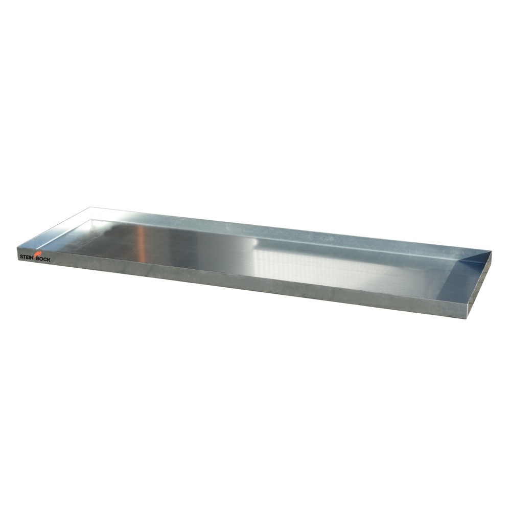 Produktabbildung Nr. 1: Steinbock® Kleingebindewanne, aus Stahl, verzinkt, HxBxT 60 x 1.850 x 600 mm, Auffangvolumen 40 Liter