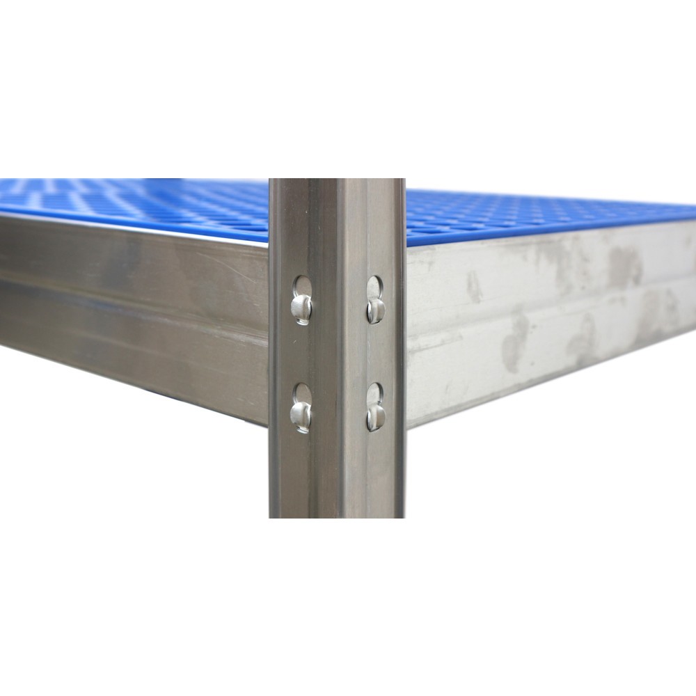 Produktabbildung Nr. 7: Steinbock® Lebensmittelregal LMR-1, Fachlast 150 kg, HxBxT 1.800 x 1.500 x 500 mm