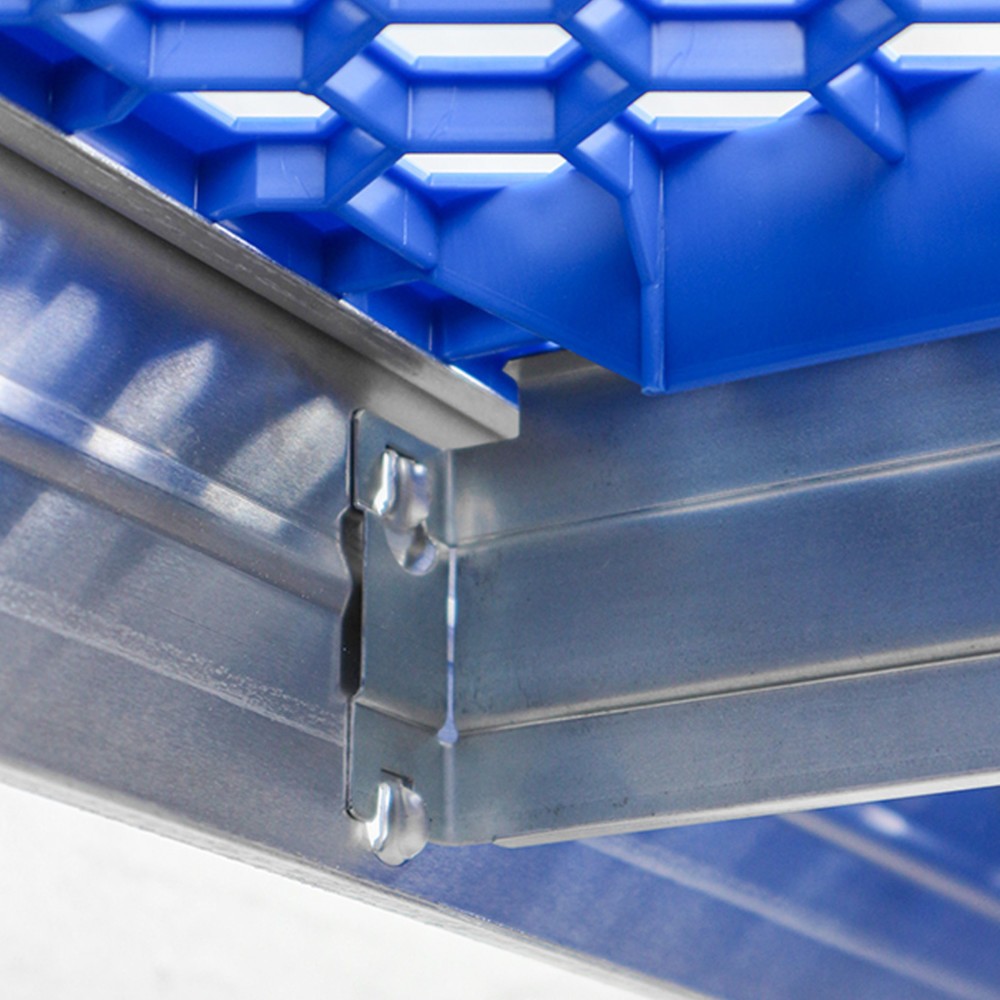 Produktabbildung Nr. 8: Steinbock® Lebensmittelregal LMR-1, Fachlast 150 kg, HxBxT 1.800 x 1.500 x 500 mm