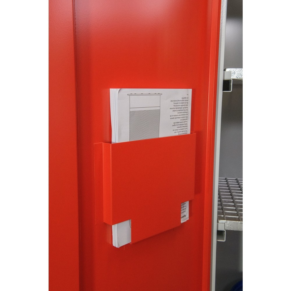 Produktabbildung Nr. 7: Steinbock® Ölschrank, mit höhenverstellbaren  Gitterrostböden, abschliessbar, 1 Auffangwanne