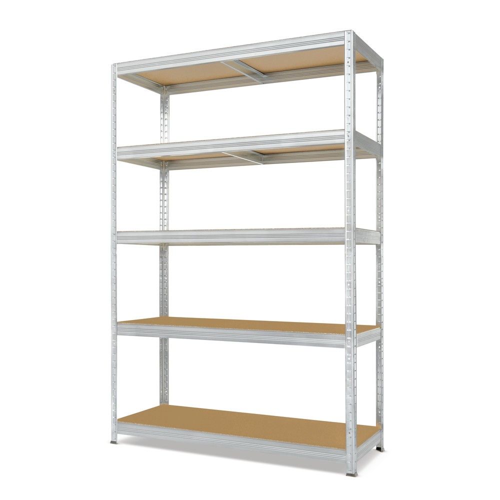 Produktabbildung Nr. 1: Steinbock® Rayonnage à tablettes type M galvanisé, charge par tablette 150 kg, HxlxP 1 800 x 1 200 x 450 mm