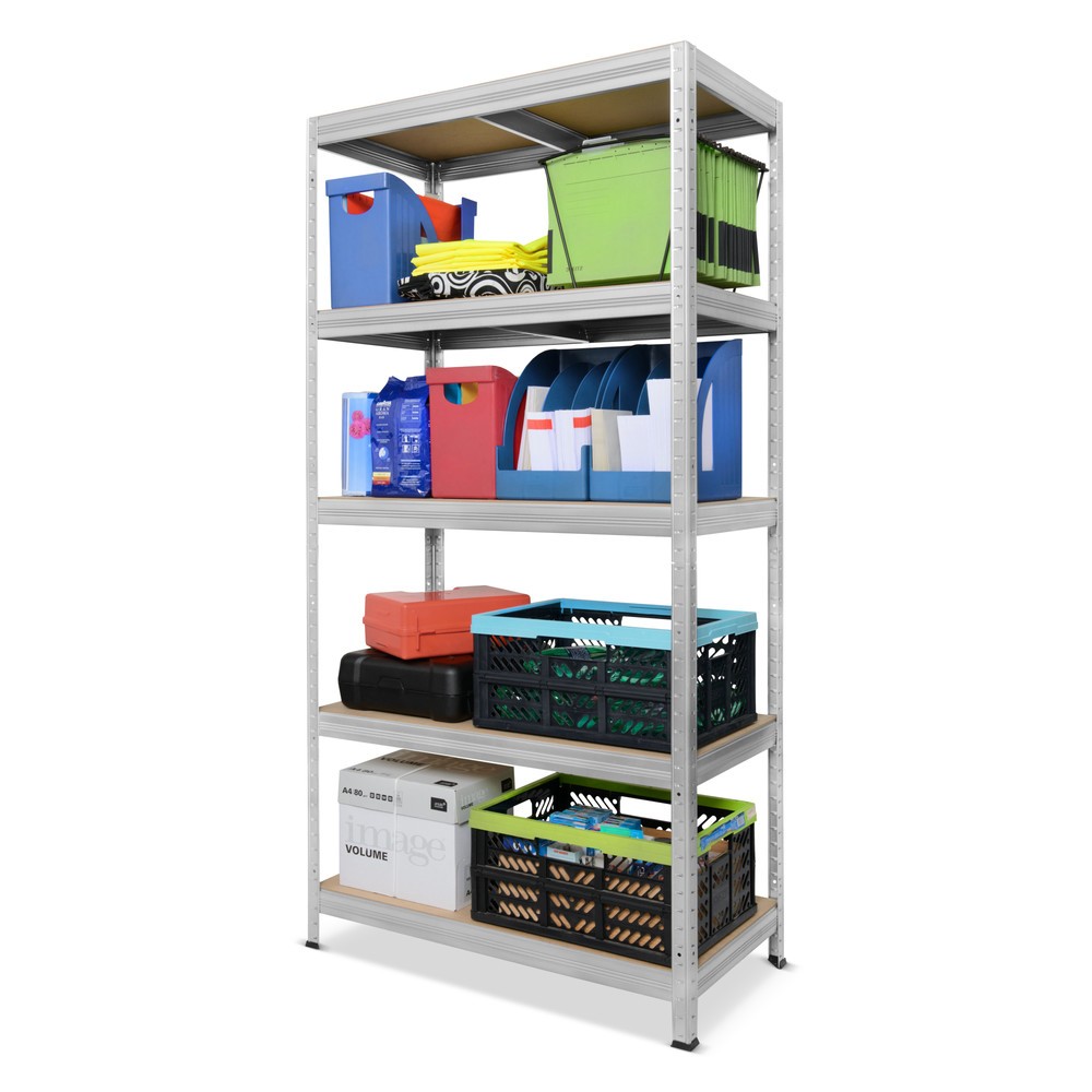 Produktabbildung Nr. 3: Steinbock® Rayonnage à tablettes type S galvanisé, charge par tablette 150 kg, HxlxP 1 800 x 900 x 450 mm