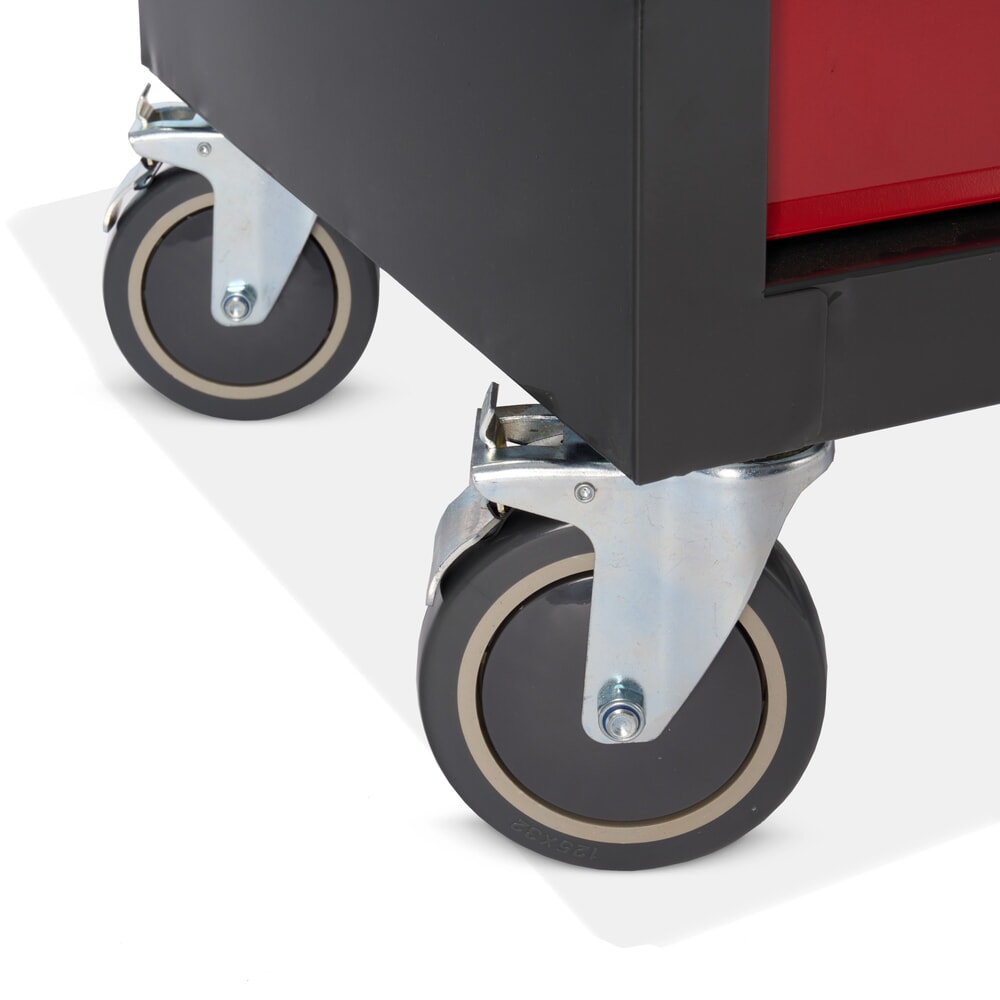 Produktabbildung Nr. 10: Steinbock® Werkstattwagen S, 5 Schubladen, abschliessbar, inkl. 92-teiligem Werkzeugsortiment