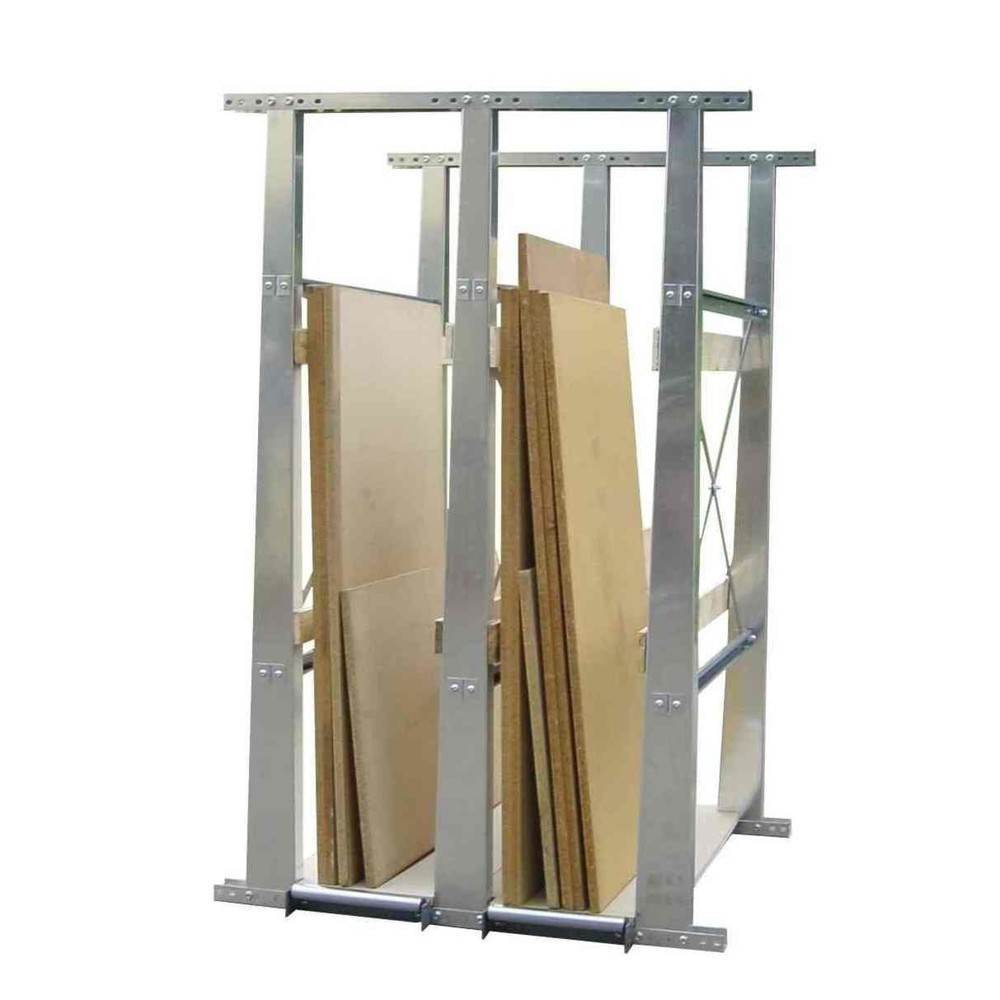 Illustration du produit: Stockage vertical de panneaux VLP, module de base, HxlxP 2 400 x 1 560 x 2 000 mm, 2 compartiments