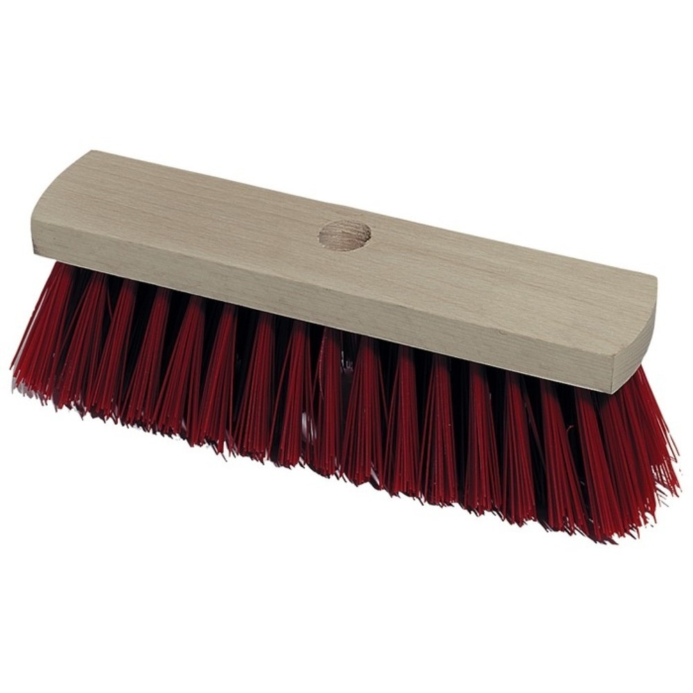 Produktabbildung: Strassenbesen Elaston L.400mm m.Stielloch Flachholz ext.kräftig