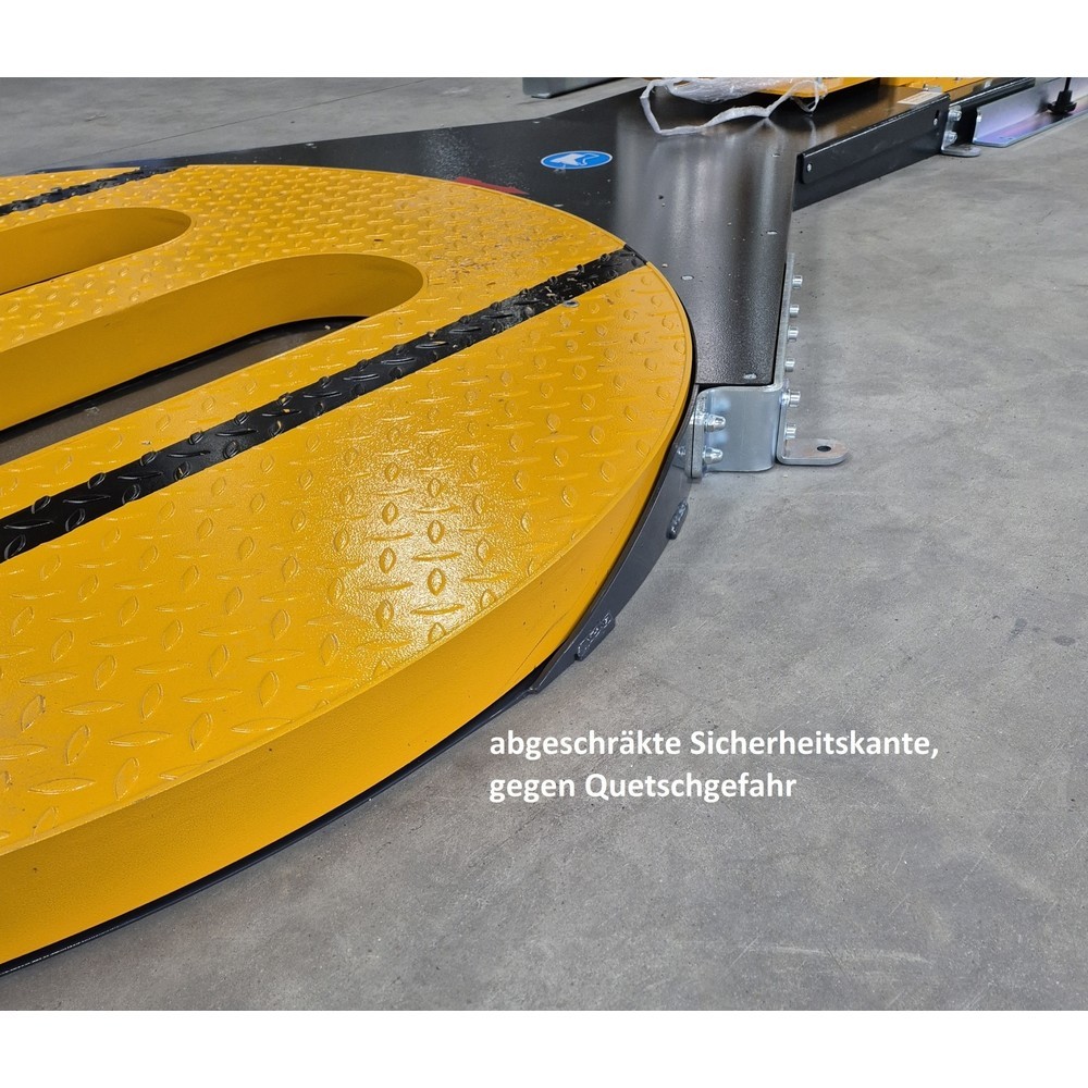 Produktabbildung Nr. 3: Stretchmaschine Premium, mit 7 Gang-Schaltgetriebe, Drehteller offen