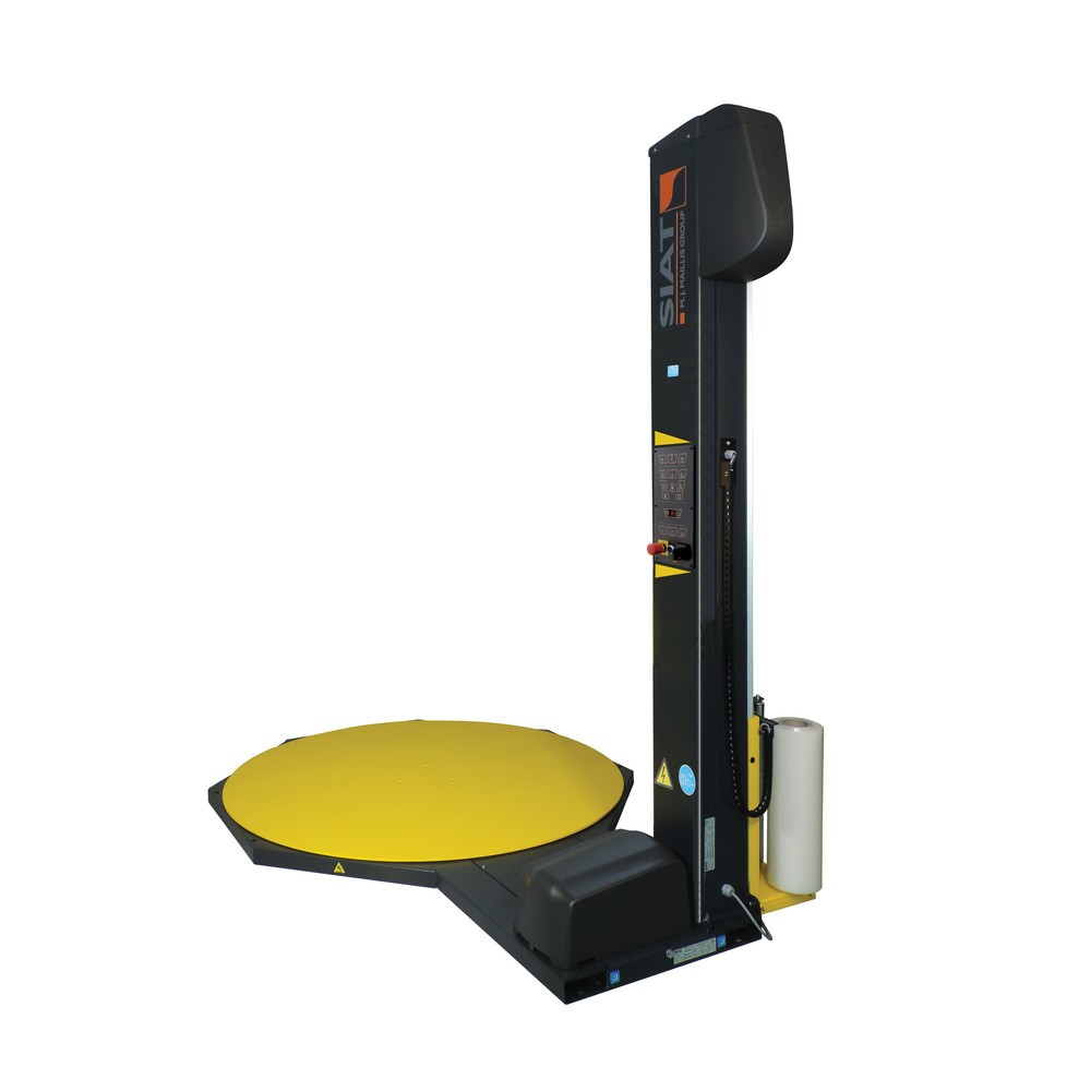Produktabbildung Nr. 5: Stretchmaschine PS OneWrap "M", einfache mechanische Bremse mit Schnellspannhebel, Drehteller Ø 1.500 mm, Wickelhöhe 2.100 mm