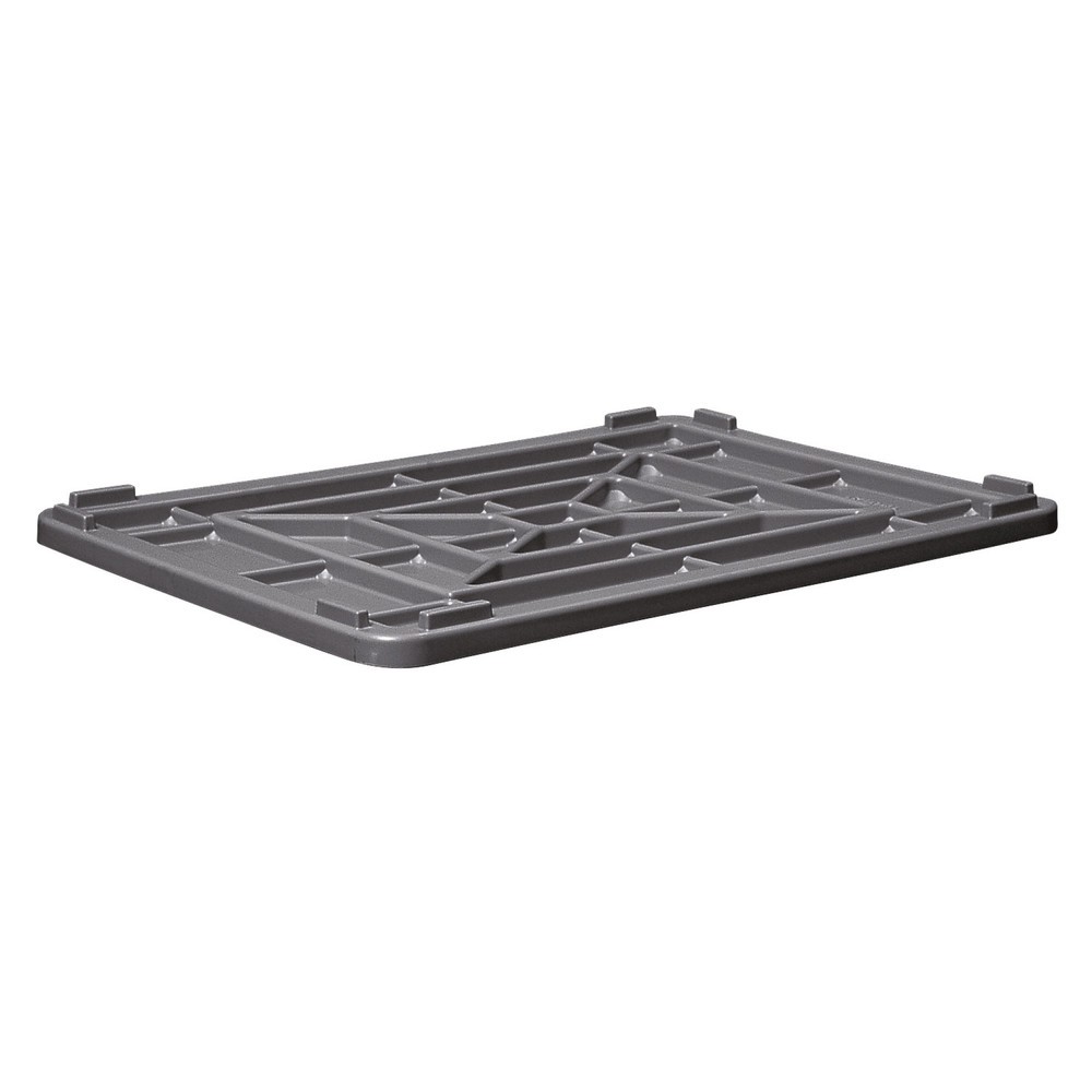 Produktabbildung: Stülpdeckel für Grossbehälter aus Polyethylen, BxT 1.030 x 630 mm