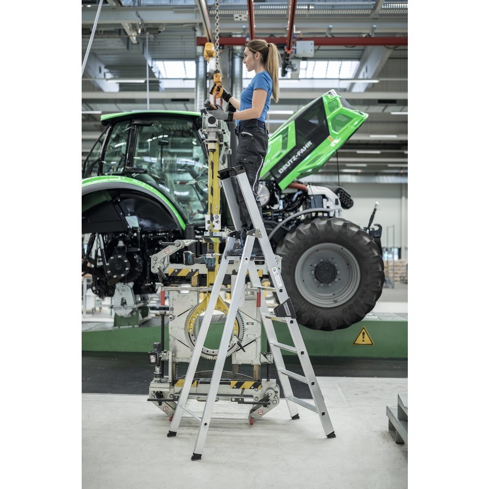 Produktabbildung Nr. 6: Stufen-Stehleiter einseitig begehbar 5 Stufen