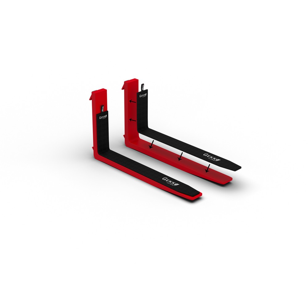 Illustration du produit: Support antidérapant magnétique GEKKO VETTER® pour bras de fourche, L x l 1 950 x 145 mm