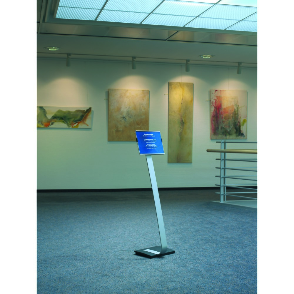 Produktabbildung Nr. 7: Support au sol DURABLE Info Sign avec tableau en aluminium, DIN A4