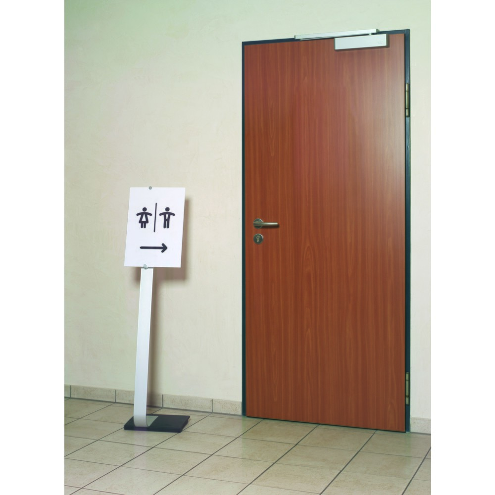 N° de l'image du produit 6 : Support au sol DURABLE Info Sign avec tableau en aluminium, DIN A3