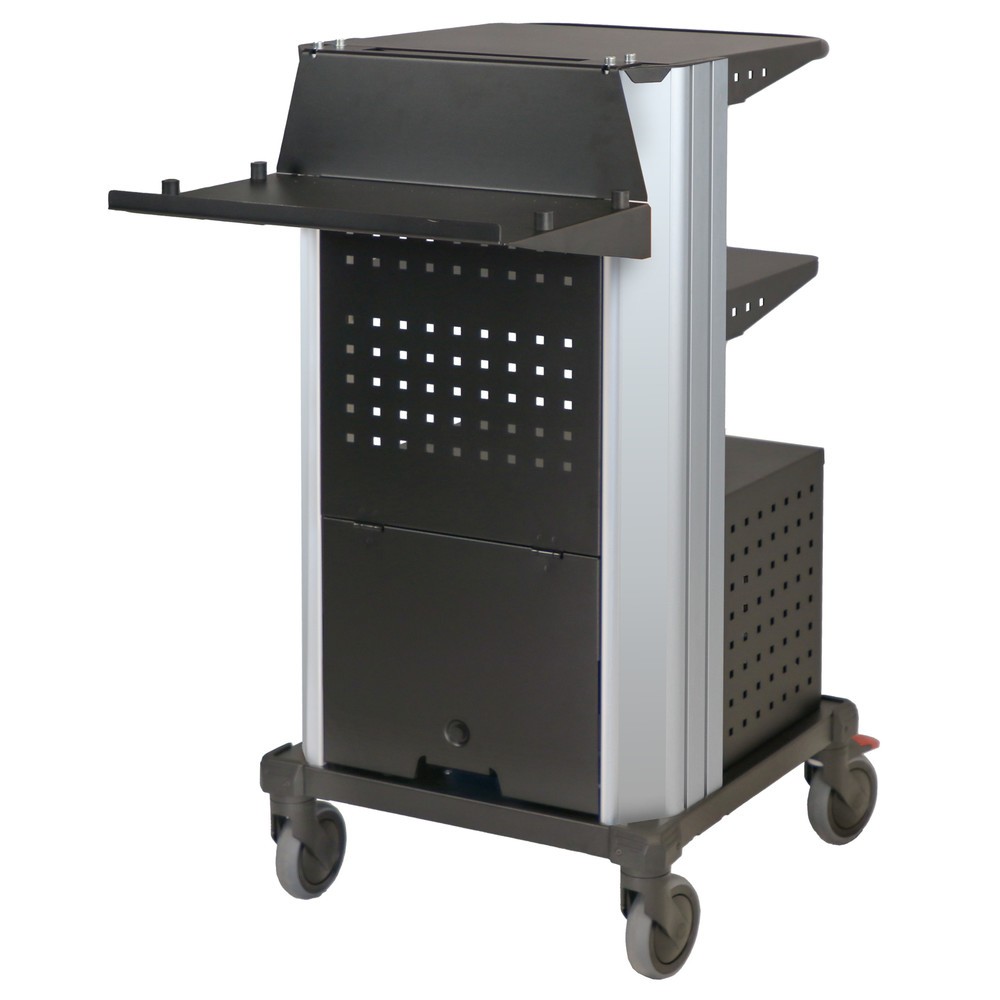 Produktabbildung Nr. 2: Support d’imprimante pour poste de travail mobile WMD Jungheinrich, face arrière 520 x 315 mm