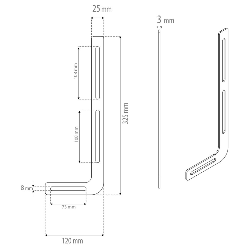 Produktabbildung Nr. 6: Support de barre de son SB 300, noir