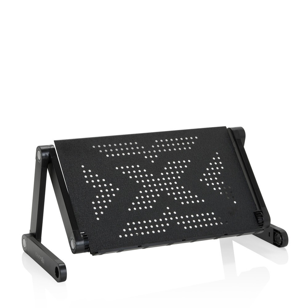 Produktabbildung Nr. 6: Support de bureau assis/debout hjh OFFICE VM-SA II rabattable aluminium, noir
