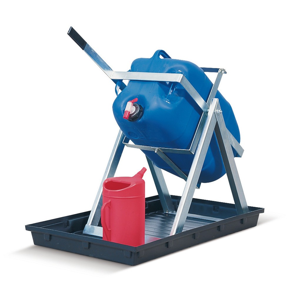 Illustration du produit: Support de soutirage AB60-V, pour 1x bonbonne en plastique de 60 litres