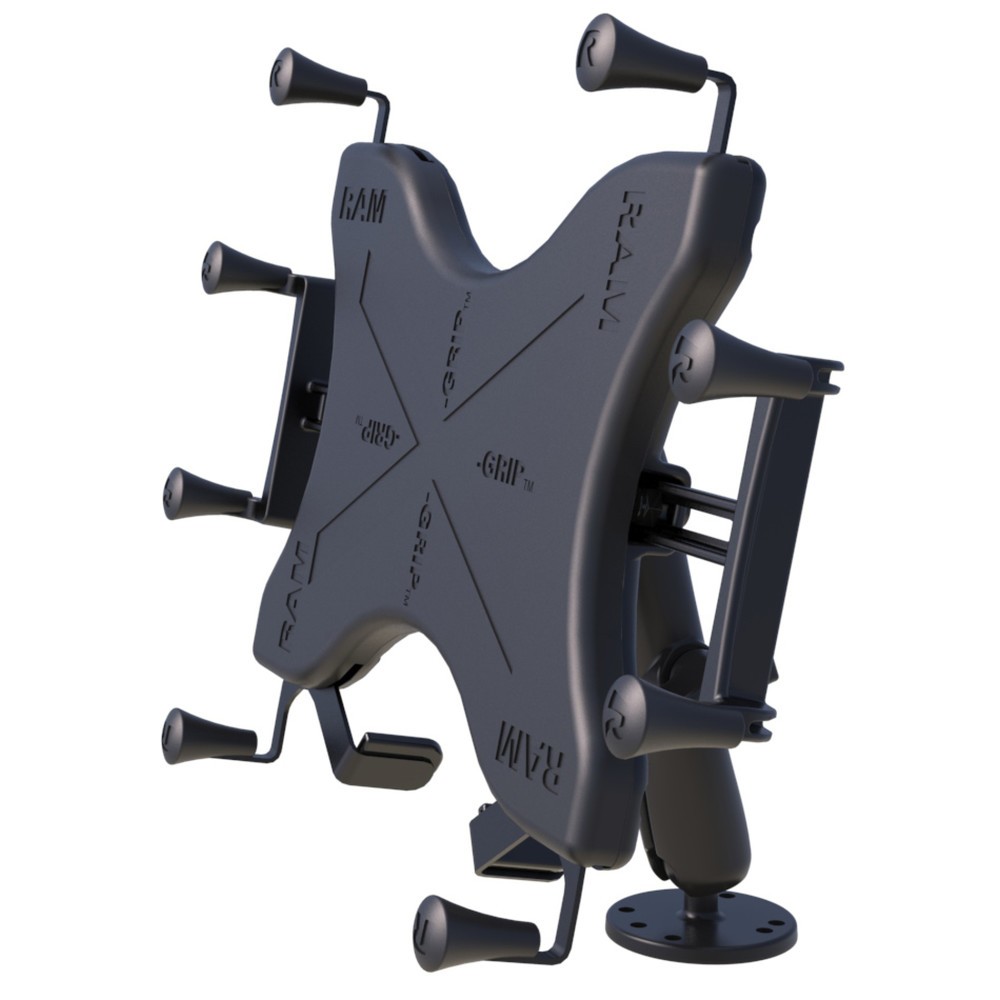 Produktabbildung Nr. 2: RAM Mounts X-Grip Support pour tablettes (12"), B-ball (1"), base ronde (AMPS), bras de connexion long