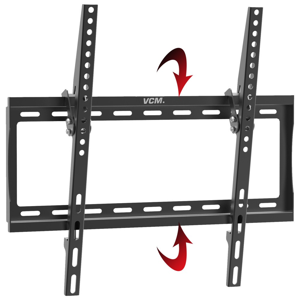 Produktabbildung Nr. 4: Support mural B-FN 400 inclinable, noir